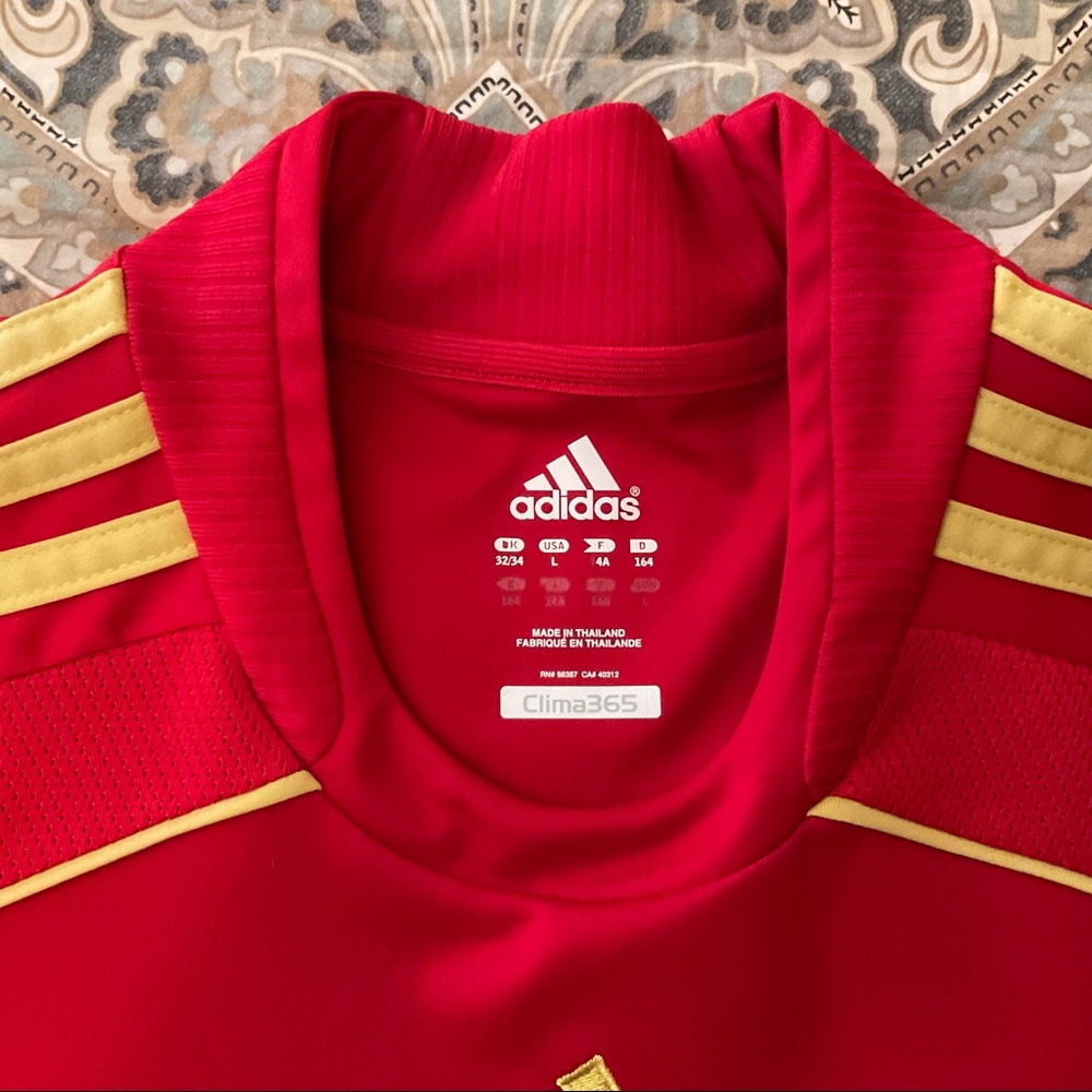 EUC Adidas 2008 EUROCUP Spain National Team Jersey Womens Sz L - Picture 6 of 7